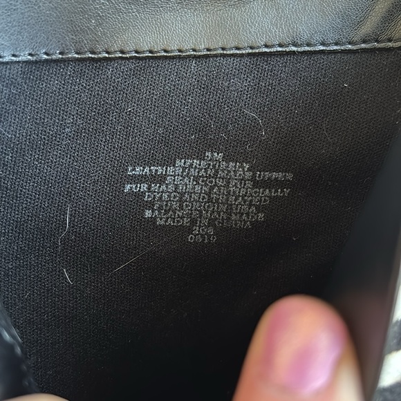 Marc Fisher zebra printed booties, size 5 🦓 - Picture 10 of 10